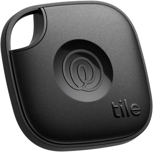 by Life360 Mate (2024) Bluetooth Tracker, Keys Finder and Item Locator for Keys, Bags and More. Phone Finder. Both Ios and Android Compatible. 1-Pack (Black)