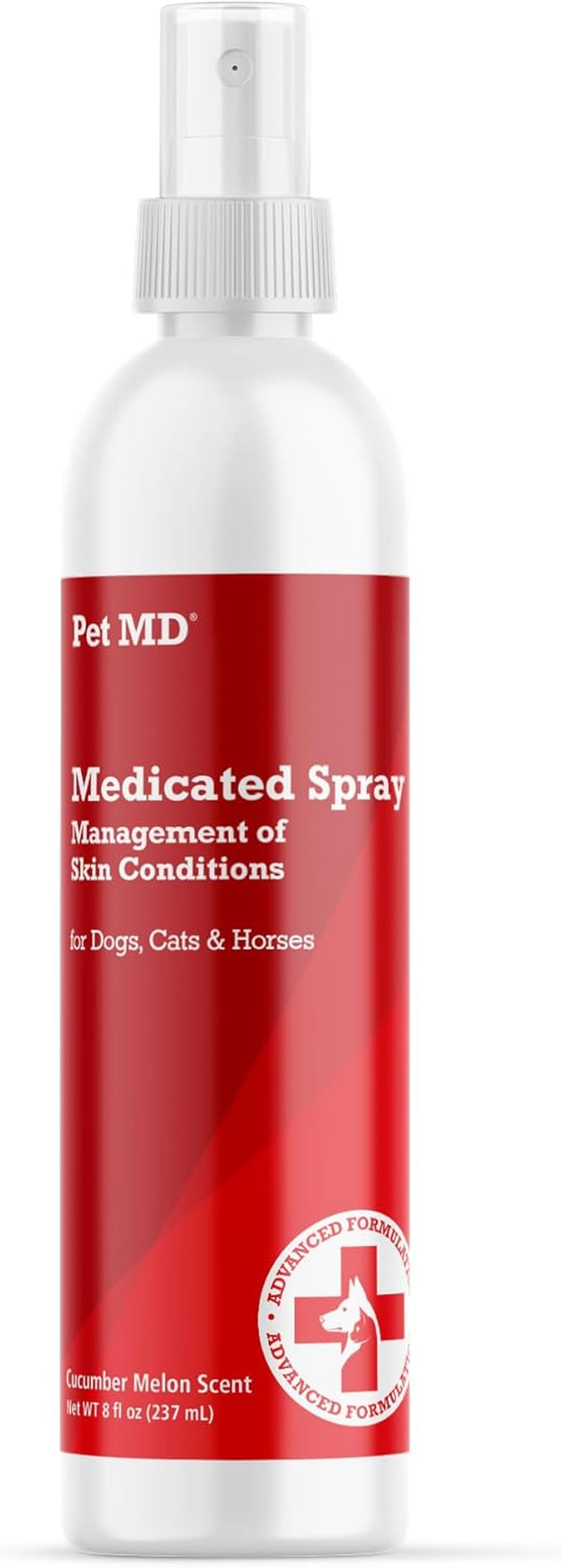 Topical Spray for Dogs, Cats, and Horses with Essential Fatty Acids, Aloe and Vitamin E - 8 Oz